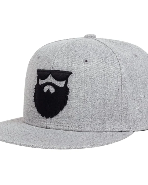 Beard Icon Embroidered Adjustable Unisex Cap